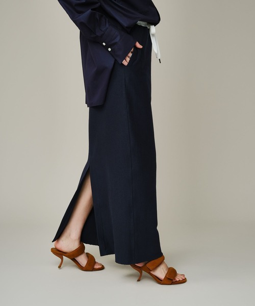 Chaos（カオス）の「Chaos(カオス)/ ◆WHY NOT NOW◆ クラヴスウェットスカート 【セットアップ可】（スカート・レディース・ネイビー/グレー系その他・FREE）」の16枚目の写真