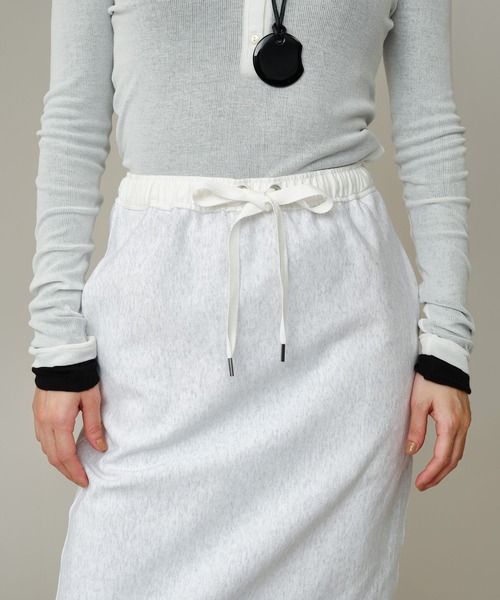 Chaos（カオス）の「Chaos(カオス)/ ◆WHY NOT NOW◆ クラヴスウェットスカート 【セットアップ可】（スカート・レディース・ネイビー/グレー系その他・FREE）」の19枚目の写真