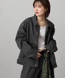 many men many mind（メニーメンメニーマインド）の「MANYMENMANYMINDS / ヴィンテージ加工コットンツイル/切替ジャケット（ミリタリージャケット）」