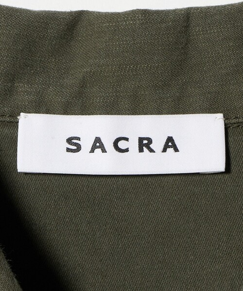 SACRA(サクラ)の「<SACRA>ミリタリージャケット(ミリタリージャケット・レディース・オリーブ・38)」の16枚目の写真