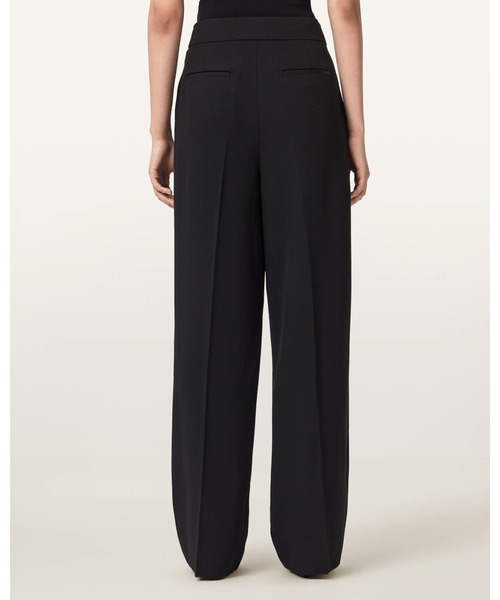 ALLSAINTS(オールセインツ)の「RAINA WIDE LEG TROUSERS | RAINA ワイド レッグ トラウザー(スラックス・レディース・ブラック・4/6/8/10)」の6枚目の写真