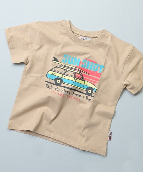 LSP WOW(エルエスピーワオ)の「【LSP WOW!】【プチプラ】カラバリ半袖Tee(Tシャツ/カットソー・キッズ・ブルー/パープル/キナリ/ベージュ/オレンジ/イエロー/ピンク/ライトグリーン/レッド/ブラウン/エメラルド/ブラック/ライトブルー/グレー/オフホワイト/ブラック系その他・130/120/110/100/95/90/80/150/140)」の8枚目の写真