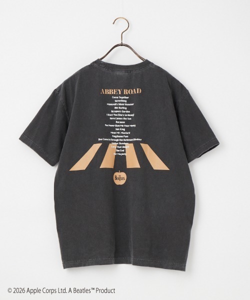 GOOD ROCK SPEED（グッドロックスピード）の「[GOOD ROCK SPEED/グッドロックスピード] 別注 THE BEATLES ロックプリントTシャツ(Abbey Road)【追加】（Tシャツ/カットソー・レディース・チャコールグレー・M/L/XL）」の3枚目の写真