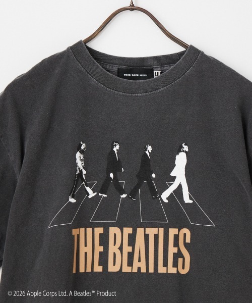 GOOD ROCK SPEED（グッドロックスピード）の「[GOOD ROCK SPEED/グッドロックスピード] 別注 THE BEATLES ロックプリントTシャツ(Abbey Road)【追加】（Tシャツ/カットソー・レディース・チャコールグレー・M/L/XL）」の4枚目の写真