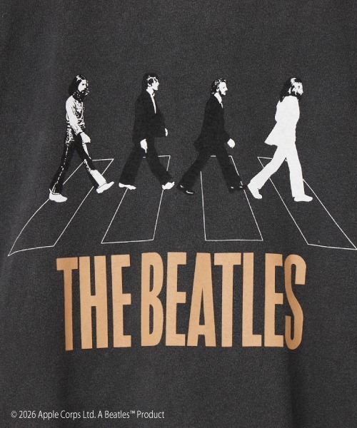 GOOD ROCK SPEED（グッドロックスピード）の「[GOOD ROCK SPEED/グッドロックスピード] 別注 THE BEATLES ロックプリントTシャツ(Abbey Road)【追加】（Tシャツ/カットソー・レディース・チャコールグレー・M/L/XL）」の7枚目の写真