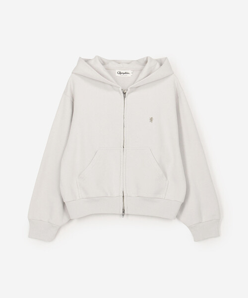 GYMPHLEX（ジムフレックス）の「Gymphlex | フレンチテリー ジップパーカー WOMEN（パーカー・レディース・ライトブルー/ライトグレー・14）」の3枚目の写真