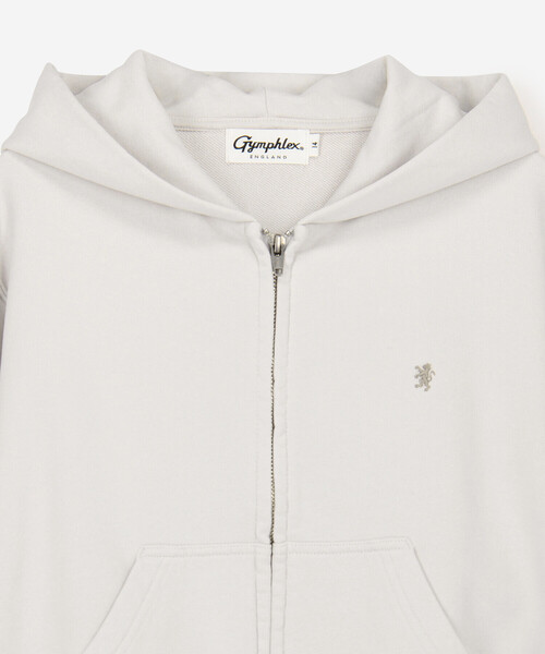 GYMPHLEX（ジムフレックス）の「Gymphlex | フレンチテリー ジップパーカー WOMEN（パーカー・レディース・ライトブルー/ライトグレー・14）」の5枚目の写真