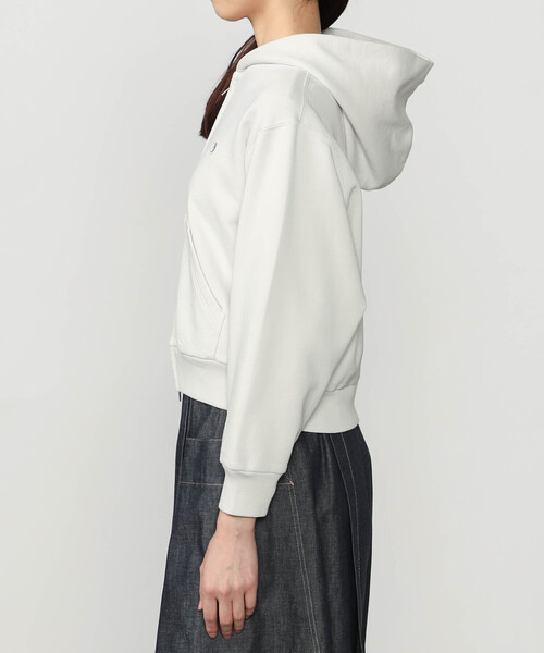 GYMPHLEX（ジムフレックス）の「Gymphlex | フレンチテリー ジップパーカー WOMEN（パーカー・レディース・ライトブルー/ライトグレー・14）」の12枚目の写真