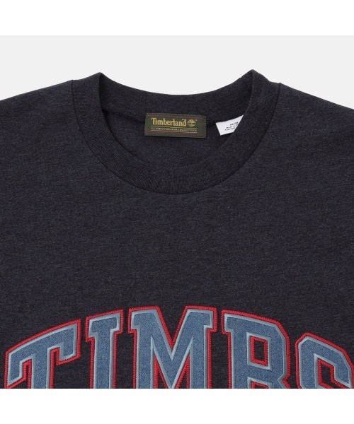 Timberland(ティンバーランド)の「半袖 TIMBS Tシャツ ユニセックス(Tシャツ/カットソー・メンズ・ネイビー・LARGE/MEDIUM/X-LARGE/XX-LARGE)」の5枚目の写真