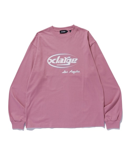 XLARGE(エクストララージ)の「SUPURER L/S TEE(Tシャツ/カットソー・メンズ・ブラック/ホワイト/ピンク・S/M/L/XL)」の17枚目の写真