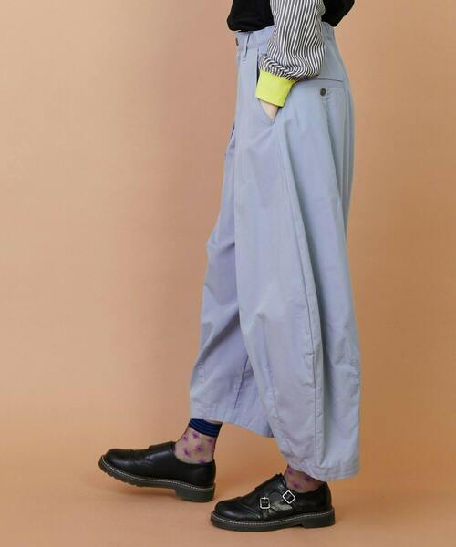 FRAPBOIS（フラボア）の「ウォークパンツ3（その他パンツ・レディース・ブルー/ライトグレー/ブラック・0/1）」の4枚目の写真