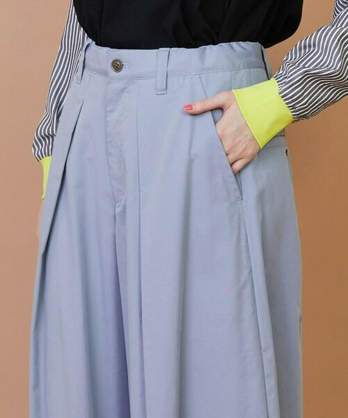 FRAPBOIS（フラボア）の「ウォークパンツ3（その他パンツ・レディース・ブルー/ライトグレー/ブラック・0/1）」の8枚目の写真