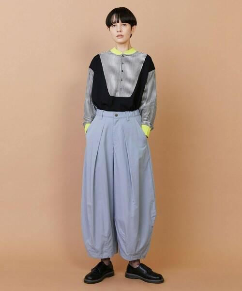 FRAPBOIS（フラボア）の「ウォークパンツ3（その他パンツ・レディース・ブルー/ライトグレー/ブラック・0/1）」の12枚目の写真