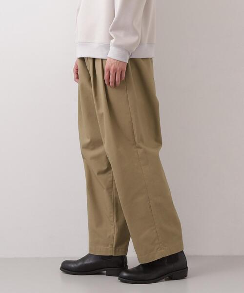 THE SHOP TK （ザ ショップ ティーケー ）の「【POLO BCS 別注】ワイドチノ イージーパンツ（その他パンツ・メンズ・ネイビー/ベージュ・04/02/03）」の9枚目の写真