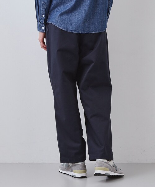 THE SHOP TK （ザ ショップ ティーケー ）の「【POLO BCS 別注】ワイドチノ イージーパンツ（その他パンツ・メンズ・ネイビー/ベージュ・04/02/03）」の14枚目の写真