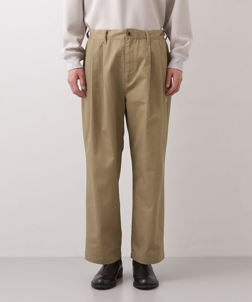 THE SHOP TK （ザ ショップ ティーケー ）の「【POLO BCS 別注】ワイドチノ イージーパンツ（その他パンツ・メンズ・ネイビー/ベージュ・04/02/03）」の17枚目の写真