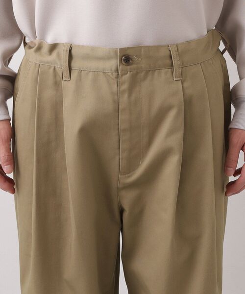 THE SHOP TK （ザ ショップ ティーケー ）の「【POLO BCS 別注】ワイドチノ イージーパンツ（その他パンツ・メンズ・ネイビー/ベージュ・04/02/03）」の20枚目の写真