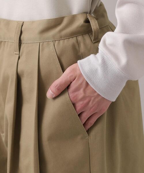THE SHOP TK （ザ ショップ ティーケー ）の「【POLO BCS 別注】ワイドチノ イージーパンツ（その他パンツ・メンズ・ネイビー/ベージュ・04/02/03）」の22枚目の写真