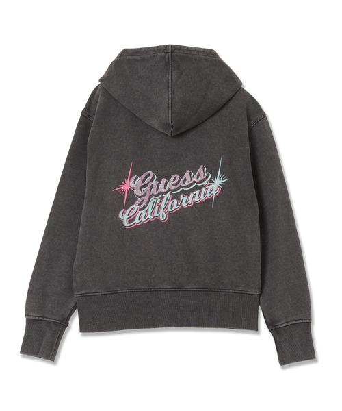Guess(ゲス)の「HOODED California Sweatshirt パーカー(パーカー・レディース・ブラック・SMALL/X-SMALL/MEDIUM/LARGE)」の7枚目の写真