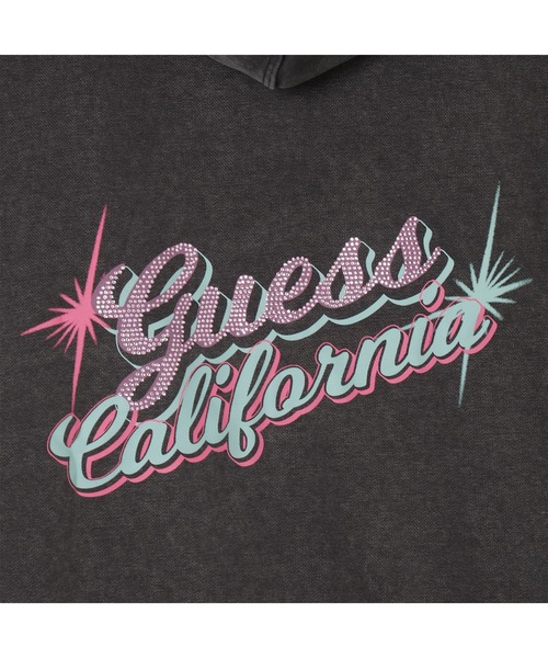 Guess(ゲス)の「HOODED California Sweatshirt パーカー(パーカー・レディース・ブラック・SMALL/X-SMALL/MEDIUM/LARGE)」の5枚目の写真