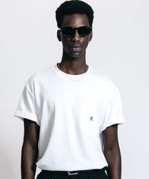 CR EMBROIDERY POCKET T SHIRT