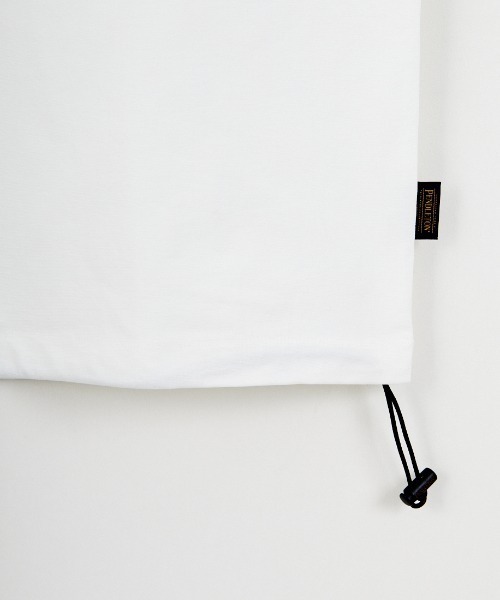 PENDLETON（ペンドルトン）の「【WEB先行予約】[PENDLETON/ペンドルトン] ドローコード付き ヒストリーロゴ バックプリントTシャツ（Tシャツ/カットソー・レディース・ホワイト/ベージュ/ブラック・XL/L/M/S）」の20枚目の写真