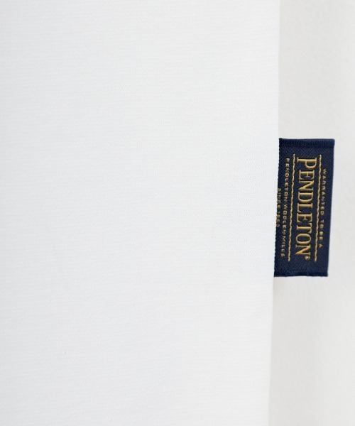 PENDLETON（ペンドルトン）の「【WEB先行予約】[PENDLETON/ペンドルトン] ドローコード付き ヒストリーロゴ バックプリントTシャツ（Tシャツ/カットソー・レディース・ホワイト/ベージュ/ブラック・XL/L/M/S）」の21枚目の写真