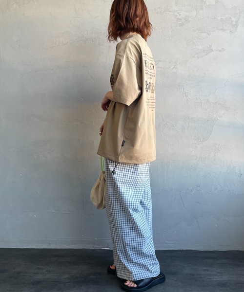 PENDLETON（ペンドルトン）の「【WEB先行予約】[PENDLETON/ペンドルトン] ドローコード付き ヒストリーロゴ バックプリントTシャツ（Tシャツ/カットソー・レディース・ホワイト/ベージュ/ブラック・XL/L/M/S）」の6枚目の写真