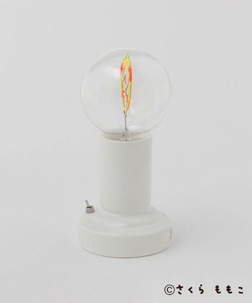 studio CLIP（スタディオクリップ）の「電球ネオンライト [COJI‐COJIコラボ2026]（照明・レディース・その他1・FREE）」の3枚目の写真