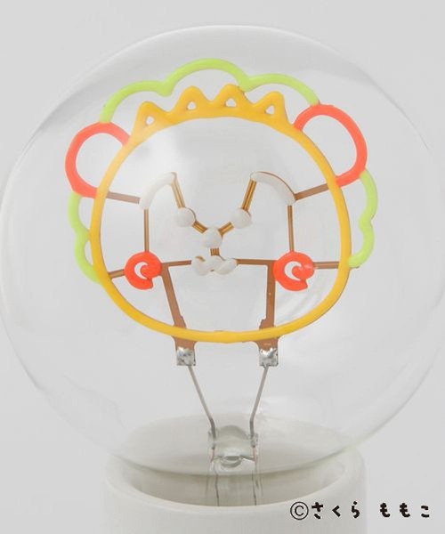 studio CLIP（スタディオクリップ）の「電球ネオンライト [COJI‐COJIコラボ2026]（照明・レディース・その他1・FREE）」の5枚目の写真