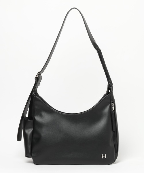 HARE(ハレ)の「HパーツBIGショルダーBAG(HARE)(ショルダーバッグ・メンズ・ブラック・FREE)」の8枚目の写真