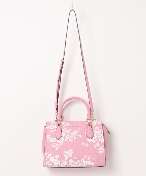 MICHAEL KORS(マイケルコース)の「MARILYN サッチェル スモール - MKシグネチャー(ハンドバッグ・レディース・ピンク系・FREE)」の1枚目の写真