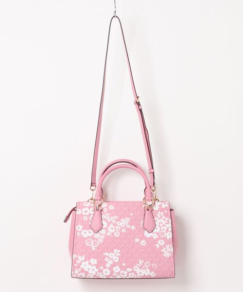 MICHAEL KORS(マイケルコース)の「MARILYN サッチェル スモール - MKシグネチャー(ハンドバッグ・レディース・ピンク系・FREE)」の2枚目の写真