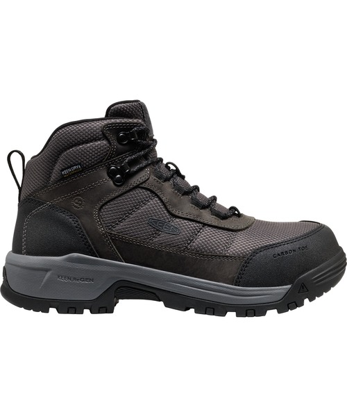KEEN(キーン)の「SKOKIE HIKER WP / スコーキー ハイカー ウォータープルーフ / メンズ ワークブーツ(その他シューズ・メンズ・グレー・28cm/27.5cm/27cm/26.5cm/26cm)」の1枚目の写真