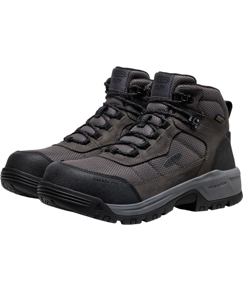 KEEN(キーン)の「SKOKIE HIKER WP / スコーキー ハイカー ウォータープルーフ / メンズ ワークブーツ(その他シューズ・メンズ・グレー・28cm/27.5cm/27cm/26.5cm/26cm)」の4枚目の写真