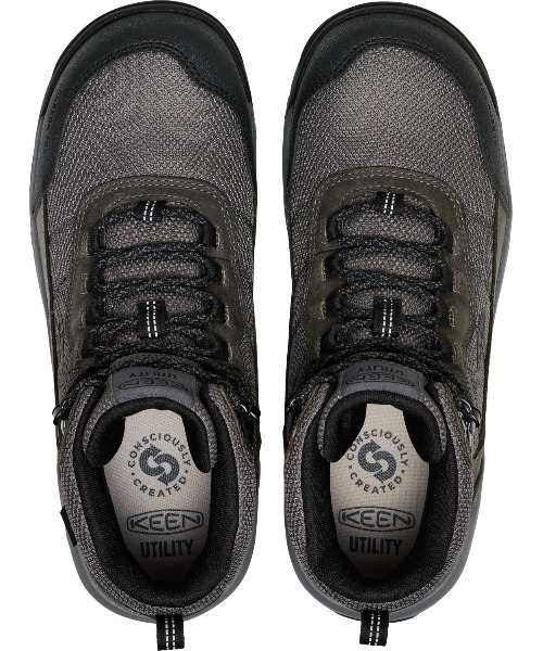 KEEN(キーン)の「SKOKIE HIKER WP / スコーキー ハイカー ウォータープルーフ / メンズ ワークブーツ(その他シューズ・メンズ・グレー・28cm/27.5cm/27cm/26.5cm/26cm)」の6枚目の写真