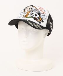 PANDIESTA（パンディエスタ）の「BETTY BOOP×PANDIESTA Honey Bee マリンBETTY バイカーキャップ(M2)（キャップ）」