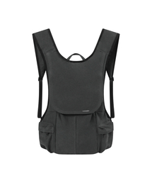 Miseki SEOUL（ミセキソウル）の「Side pocket vest backpack CHARCOAL（バックパック/リュック）」
