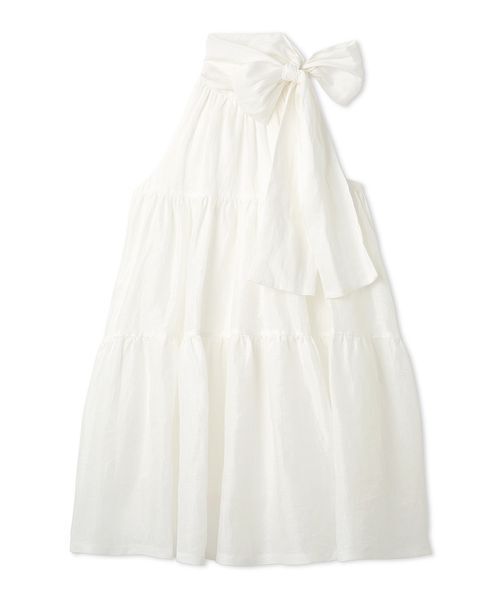 FURFUR(ファーファー)の「ボウタイアメスリワンピース(ワンピース・レディース・イエロー/オフホワイト/ブラック・F)」の17枚目の写真