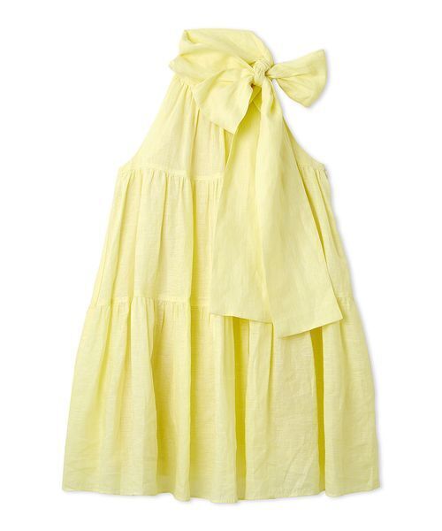 FURFUR(ファーファー)の「ボウタイアメスリワンピース(ワンピース・レディース・イエロー/オフホワイト/ブラック・F)」の18枚目の写真