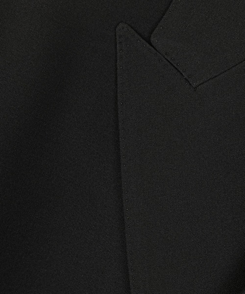 LAD MUSICIAN（ラッドミュージシャン）の「WOOL GABARDINE DOUBLE BREASTED JACKET（テーラードジャケット・メンズ・ブラック・46/42/44）」の13枚目の写真