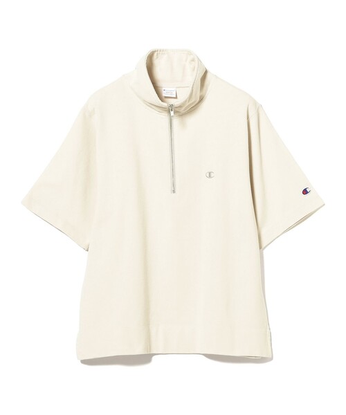 Champion(チャンピオン)の「【別注】Champion / ハーフ ジップ Tシャツ(Tシャツ/カットソー・レディース・ブラック系その他/ライトグレー・MEDIUM)」の11枚目の写真