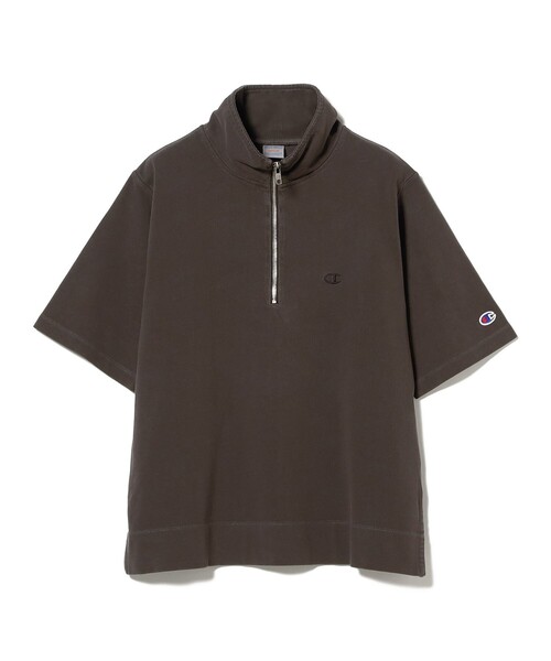 Champion(チャンピオン)の「【別注】Champion / ハーフ ジップ Tシャツ(Tシャツ/カットソー・レディース・ブラック系その他/ライトグレー・MEDIUM)」の18枚目の写真