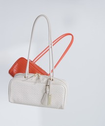 NATURAL BEAUTY BASIC | ◇メッシュエンボスワイドボストンバッグ(ボストンバッグ)