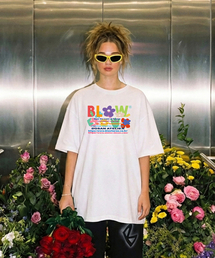 BLOW（ブロウ）の「[raw,refined] BLOW x DOSAN atelier floral edit T（Tシャツ/カットソー）」