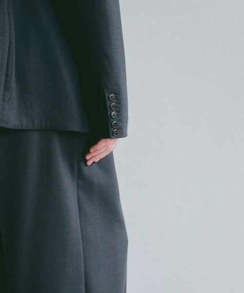 ETRE TOKYO(エトレトウキョウ)の「ダブルフェイスデザインウエストワイドパンツ(その他パンツ・レディース・ブラック/ネイビー・S/M)」の13枚目の写真