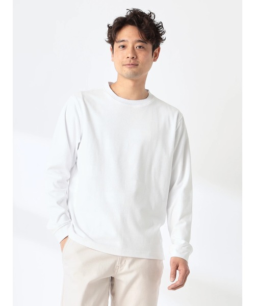 McGREGOR(マックレガー)の「リンクスブロッキングカットソー(Tシャツ/カットソー・メンズ・ネイビー/アイボリー・M/L/XL)」の1枚目の写真