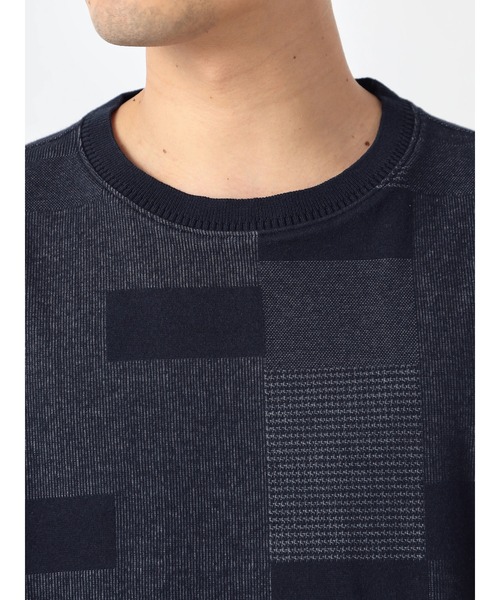 McGREGOR(マックレガー)の「リンクスブロッキングカットソー(Tシャツ/カットソー・メンズ・ネイビー/アイボリー・M/L/XL)」の6枚目の写真