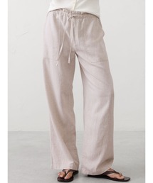 BANANA REPUBLIC FACTORY STORE　　ミッドライズ ストレート リネンブレンド プルオンパンツ
