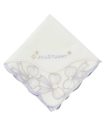 JILL STUART（ジルスチュアート）の「刺繍入り エンブハンカチ（ハンカチ/ハンドタオル）」